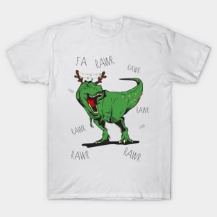 Xmas T-Rex T-Shirt